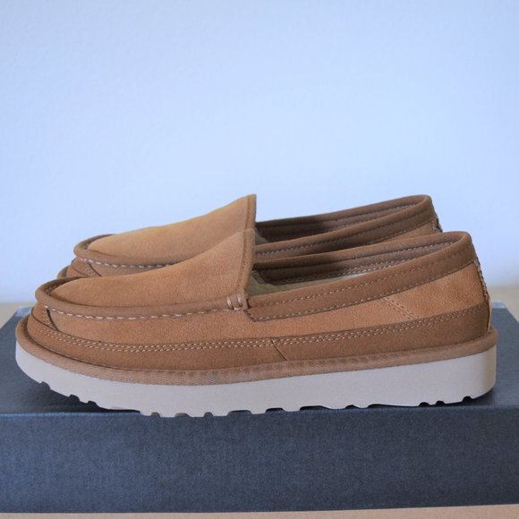 UGG Other - UGG Men's Brown Dex Suede Slippers Size 10